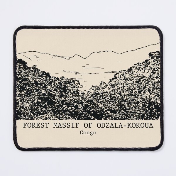 Item preview, Forest Massif of Odzala-Kokoua - Congo designed and sold by Lakeric Cityscapes.