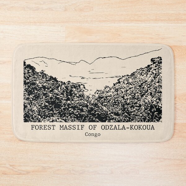 Item preview, Forest Massif of Odzala-Kokoua - Congo designed and sold by Lakeric Cityscapes.
