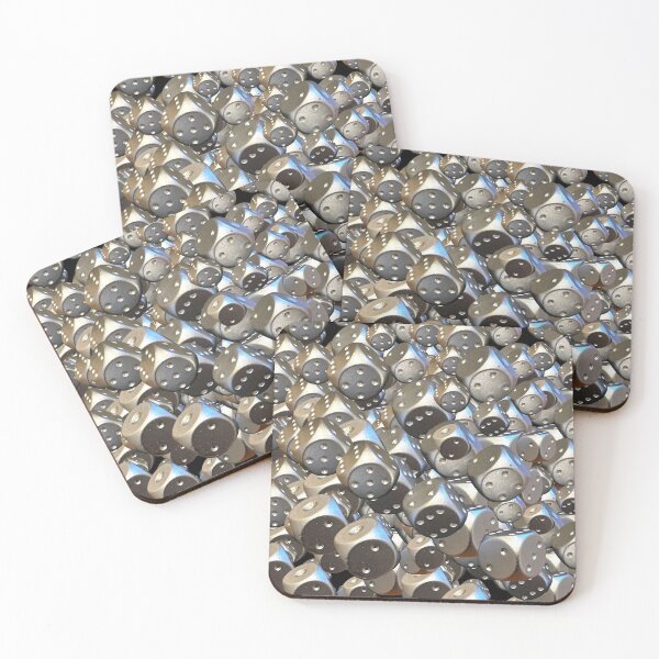 Item preview, Metallic dice designed and sold by Glenbobagins.