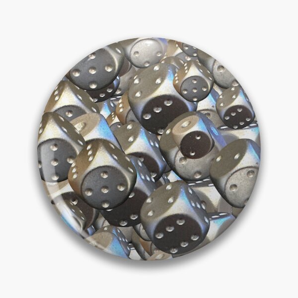 Item preview, Metallic dice designed and sold by Glenbobagins.