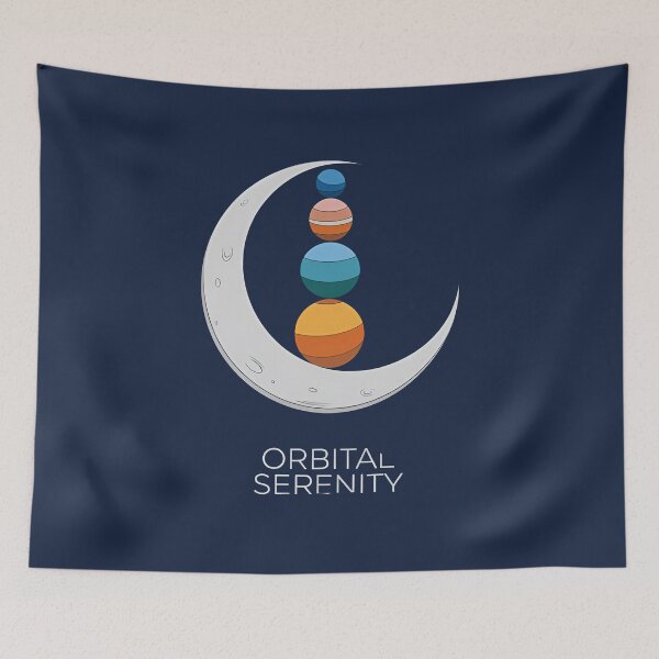 Item preview, Orbital Serenity - Celestial Balance  designed and sold by Zazz Lee.