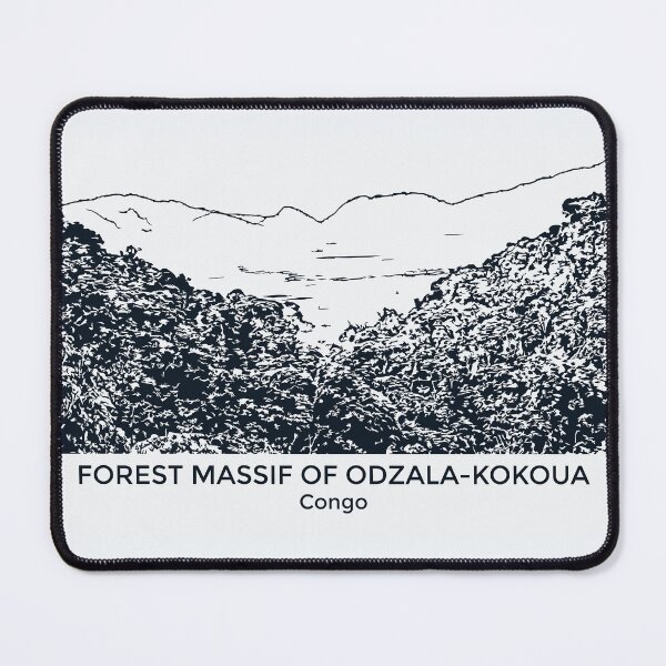 Item preview, Forest Massif of Odzala-Kokoua - Congo designed and sold by Lakeric Cityscapes.