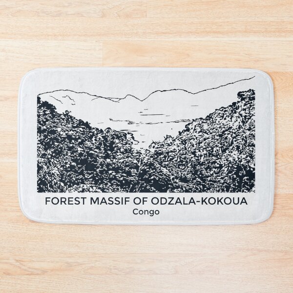 Item preview, Forest Massif of Odzala-Kokoua - Congo designed and sold by Lakeric Cityscapes.