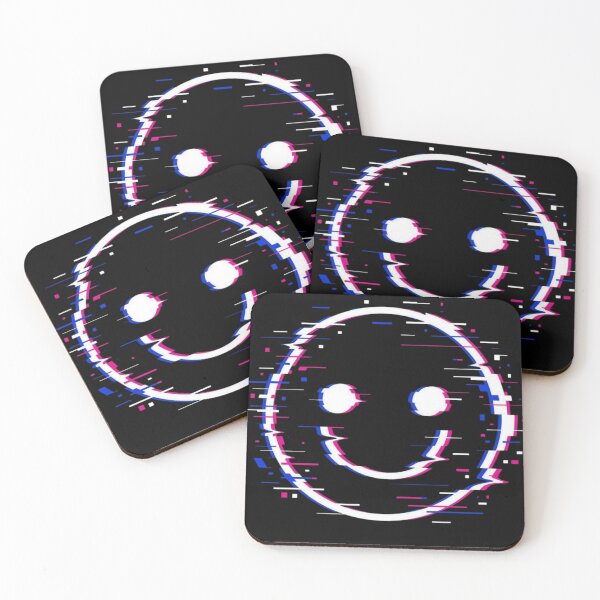 Item preview,  Glitch Art Smiley Face Pixelated Joy designed and sold by MOONE FLOWER.