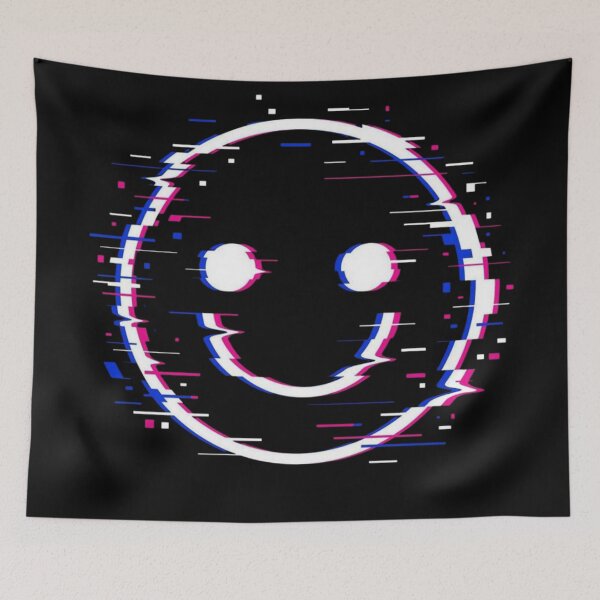 Item preview,  Glitch Art Smiley Face Pixelated Joy designed and sold by MOONE FLOWER.