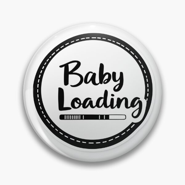 Item preview, Baby Loading Sticker – Perfect Pregnant Gift designed and sold by Vagabond Ventures25.