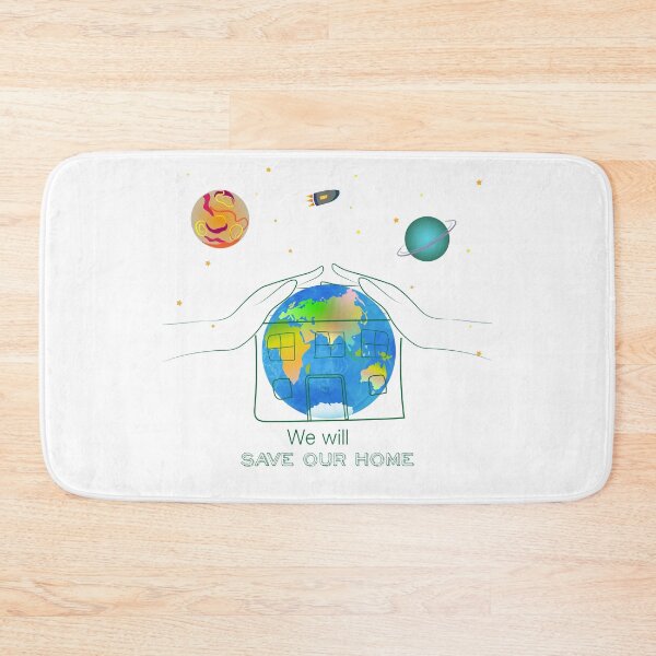 Item preview, Let's save our home. Eastern Hemisphere of the Earth designed and sold by amatiana.