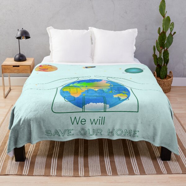 Item preview, Let's save our home. Eastern Hemisphere of the Earth designed and sold by amatiana.