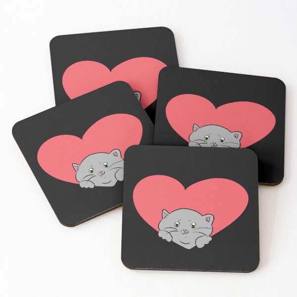 Item preview, Cat Heart designed and sold by HugSomeNettles.