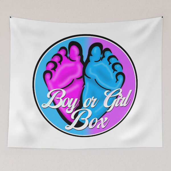 Item preview, Boy or Girl” Box Logo Design – Minimalist and Stylish designed and sold by GrizzlyCollective.