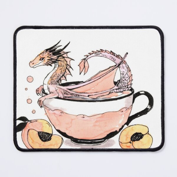 Item preview, Peach Dragon designed and sold by Scribbles & Doodles by Jinx.