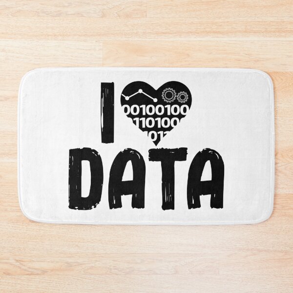 Item preview, Data Encoder – I Love Statistics Gift for Data Science Enthusiasts designed and sold by ScienceCorner.