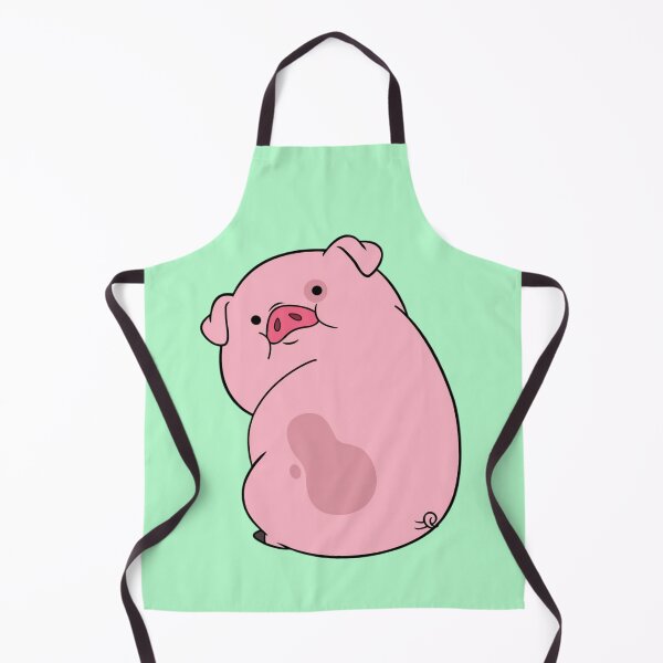 Item preview, Adorable Pink Pig Cartoon Character Digital Art designed and sold by MOONE FLOWER.