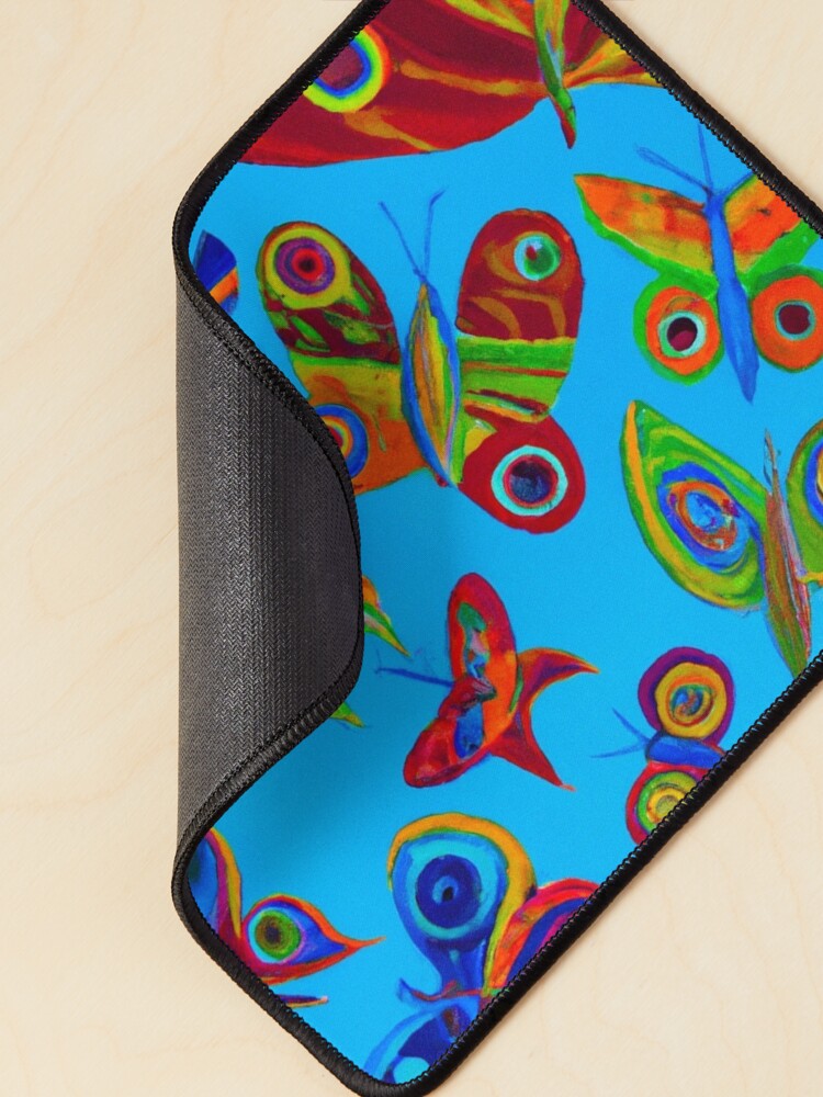 Thumbnail 2 von 5, Mauspad, Schmetterlingstanz - Dance of the Butterflies designt und verkauft von Evelyn3112.