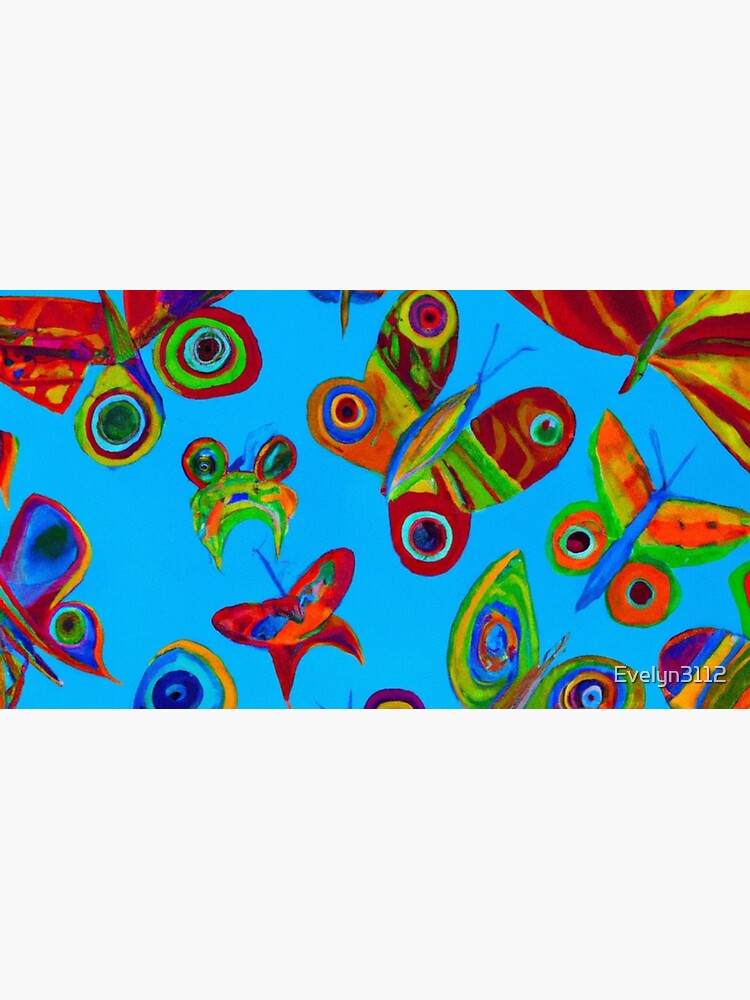 Thumbnail 6 von 6, Bucket Hat, Schmetterlingstanz - Dance of the Butterflies designt und verkauft von Evelyn3112.