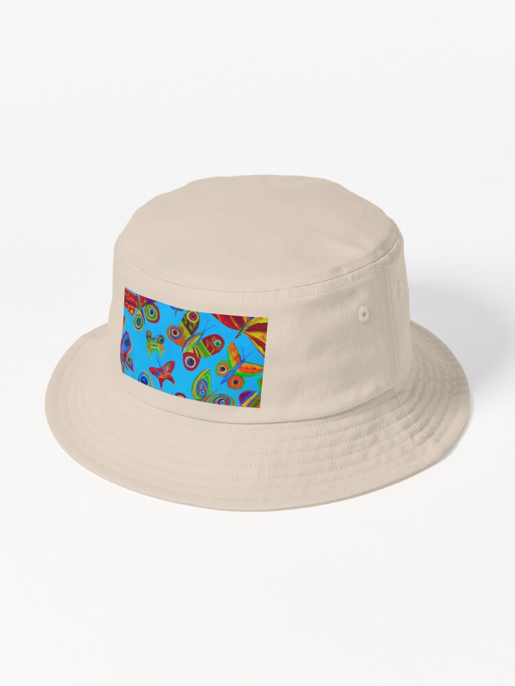Thumbnail 1 von 6, Bucket Hat, Schmetterlingstanz - Dance of the Butterflies designt und verkauft von Evelyn3112.