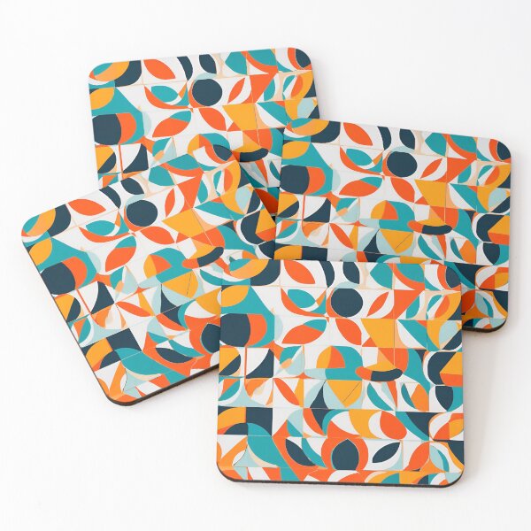 Item preview, Vibrant MCM style pattern designed and sold by ThatGuyFromATX.