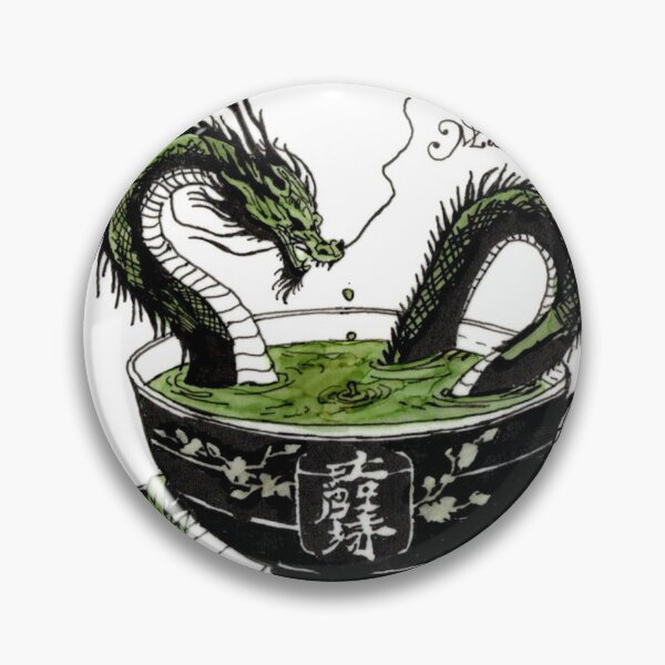 Item preview, Matcha Dragon designed and sold by Scribbles & Doodles by Jinx.
