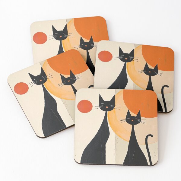 Item preview, "Cats in the afternoon" designed and sold by Tecno-Art-Land.
