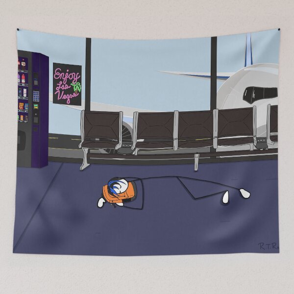 Item preview, Airport Nap designed and sold by rileytraven.