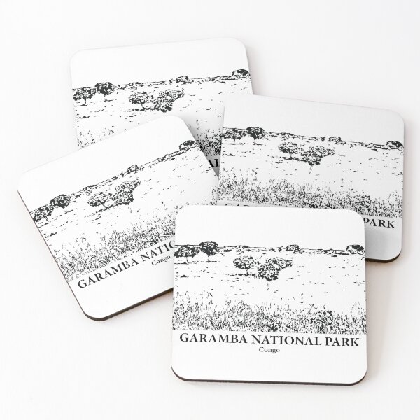 Item preview, Garamba National Park - Congo designed and sold by Lakeric Cityscapes.