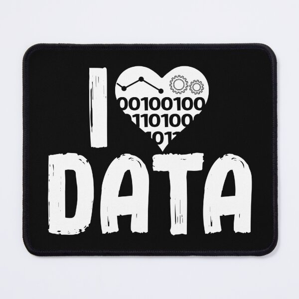 Item preview, Data Encoder – I Love Statistics Gift for Data Science Enthusiasts designed and sold by ScienceCorner.