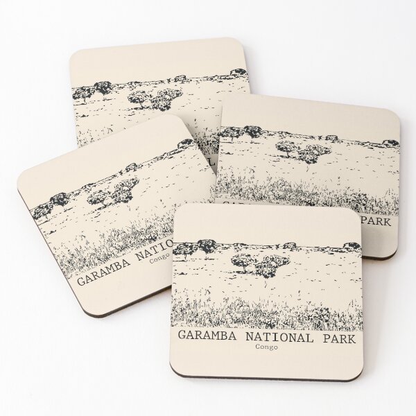 Item preview, Garamba National Park - Congo designed and sold by Lakeric Cityscapes.