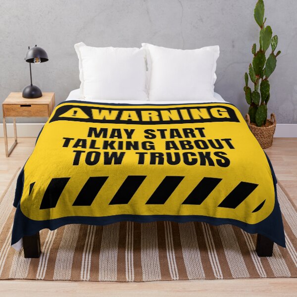 Item preview, May Start Talking About Tow Trucks designed and sold by MaryAller.