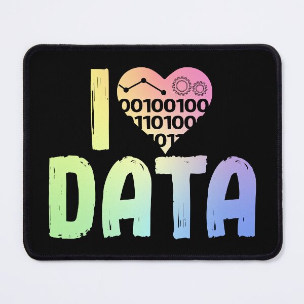 Item preview, Data Encoder – I Love Statistics Gift for Data Science Enthusiasts designed and sold by ScienceCorner.