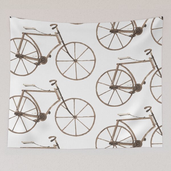 Item preview, Vintage Bicycle Sticker – Classic Charm for Journaling designed and sold by QuteStuffHere.