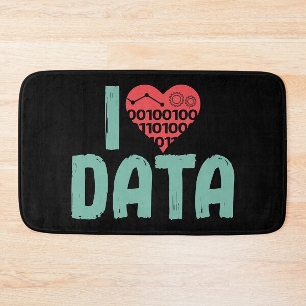 Item preview, Data Encoder – I Love Statistics Gift for Data Science Enthusiasts designed and sold by ScienceCorner.