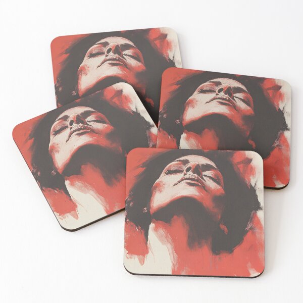 Item preview, Abstract portrait of a women designed and sold by NeonEdge.