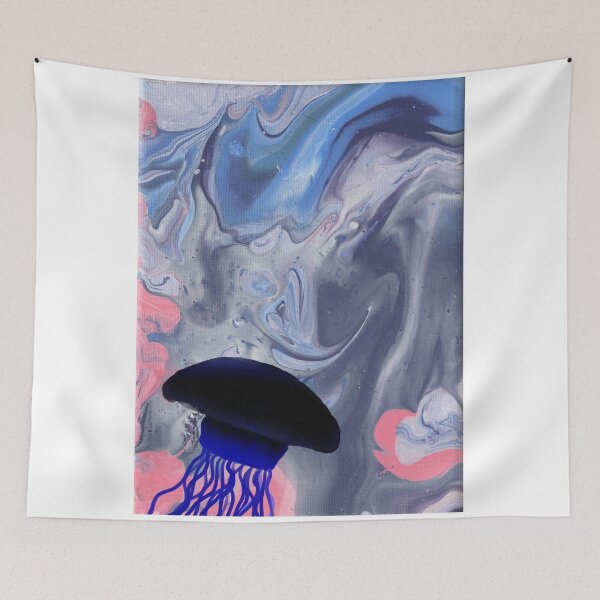 Item preview, Jellyfish Fluid art designed and sold by feeble-platypus.