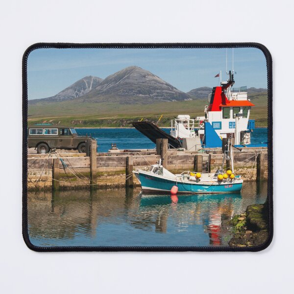 Item preview, Askaig Ferry Terminal and Paps of Jura designed and sold by Kasia Design.