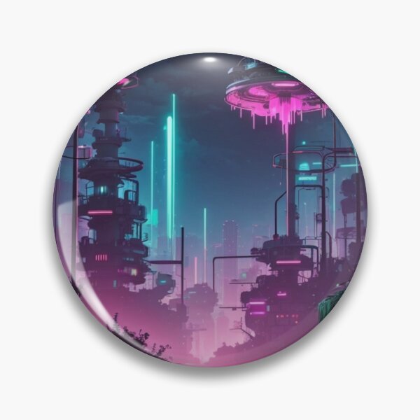 Item preview, 005 Cyberpunk Forest designed and sold by Alexis Art Collection.