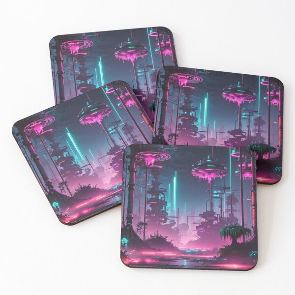Item preview, 005 Cyberpunk Forest designed and sold by Alexis Art Collection.