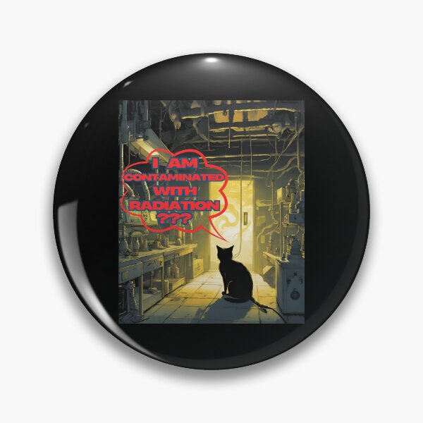 Item preview, I Am Contaminated With Radiation Funny Gifts For Cat Lovers designed and sold by MartVisions.