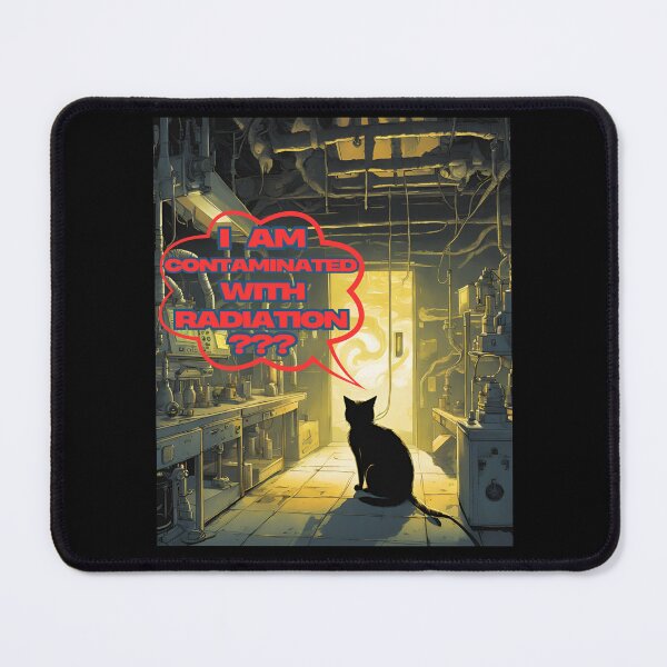 Item preview, I Am Contaminated With Radiation Funny Gifts For Cat Lovers designed and sold by MartVisions.