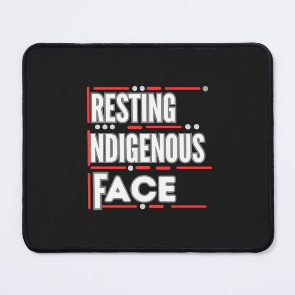 Item preview, Resting Indigenous Face  designed and sold by zingbing.