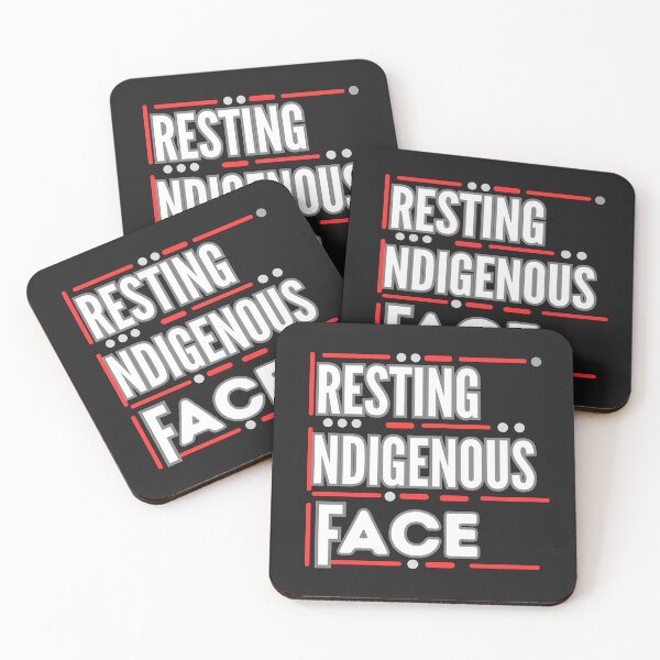 Item preview, Resting Indigenous Face  designed and sold by zingbing.