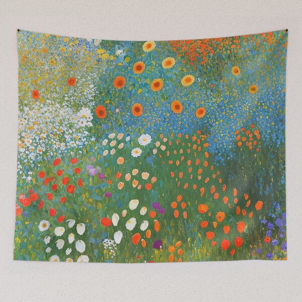 Item preview, Klimt Flower Garden Bauerngarten designed and sold by maniacfitness.