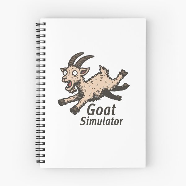 Item preview, Jumping Goat Simulator designed and sold by ChunkByChunk.