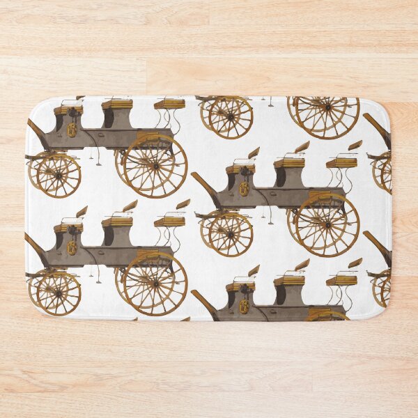 Item preview, Vintage Carriage Sticker – Elegant and Timeless designed and sold by QuteStuffHere.