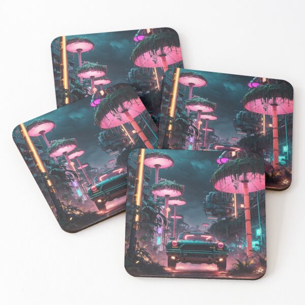 Item preview, 006 Cyberpunk Forest designed and sold by Alexis Art Collection.