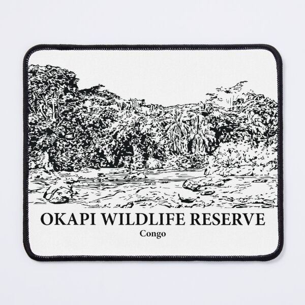 Item preview, Okapi Wildlife Reserve - Congo designed and sold by Lakeric Cityscapes.