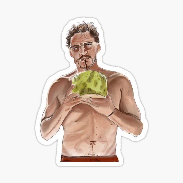 Item preview, Beach Pedro Pascal designed and sold by craftingwithamy.