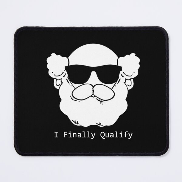 Item preview, I Finally Qualify Old Man designed and sold by ArnikDevDesigns.