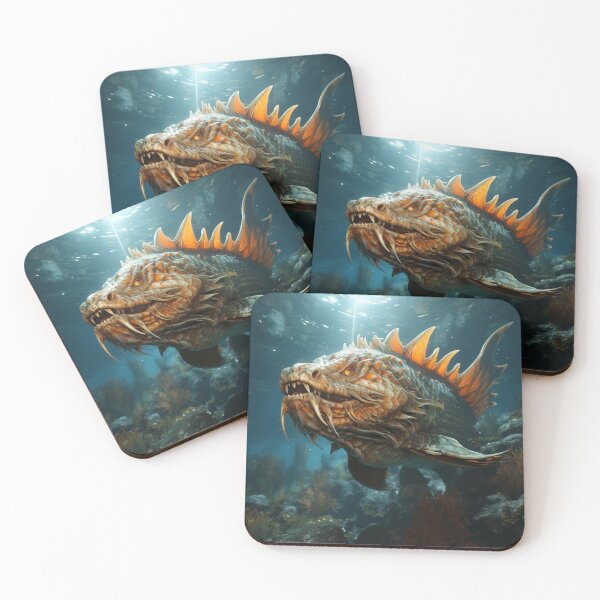 Artikelvorschau, Drachenfisch entworfen und verkauft von Picture Dynasty.