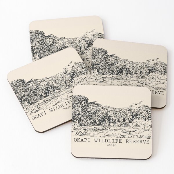 Item preview, Okapi Wildlife Reserve - Congo designed and sold by Lakeric Cityscapes.