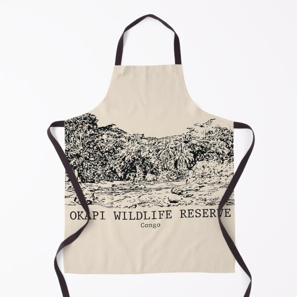 Item preview, Okapi Wildlife Reserve - Congo designed and sold by Lakeric Cityscapes.